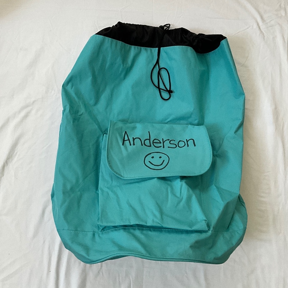 XL DUFFLE BACKPACK Camping Laundry Sack Blue